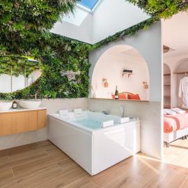 Suite Amanté Bali - Balnéo, Clim, Cinéma, Terrasse, hotel Le Pallet-ben