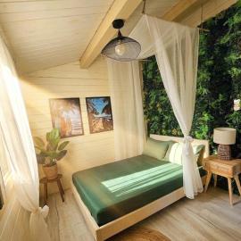 Chalet "BALI" avec sauna, terasse et jardin