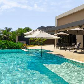 Rancho Alto Padrão no Cond Terras da Barra, hotell sihtkohas Mendonça