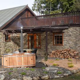 Wood-Fired Spa Garden Courtyard Escape