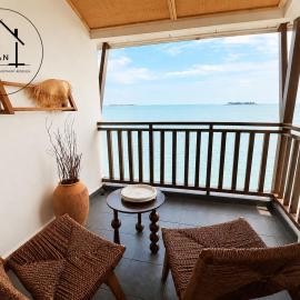 PD Full Seaview Water Chalet with Private Bathtub, hotel a Port Dickson