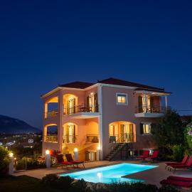 Villa Eleftheria, Lakithra - Spacious luxury villa with pool and stunning views