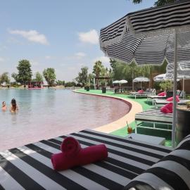 Hotel boutique Pink Lagoon Marrakech Ourika, hotel di Marrakech