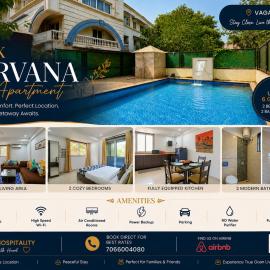 Luxurious Nirvana Apartments at Vagator, hotel a Vagator