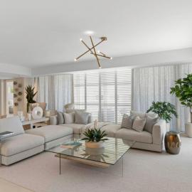 Two Bedroom Oceanfront Residence with Private Den