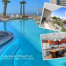 Resort-Style Lake-View Condo, 5 Pools, Hot Tubs, Walk to Beach