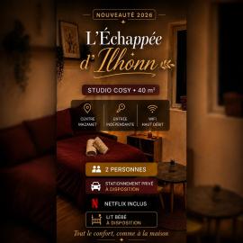 Échappée d Ilhonn Grand Extérieur Stationnement Privé, hotel i Mazamet