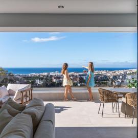 Mirador Estepona Hills Sea View with Pool included & additional Padel Court and Gym by Downtown Apartments Spain