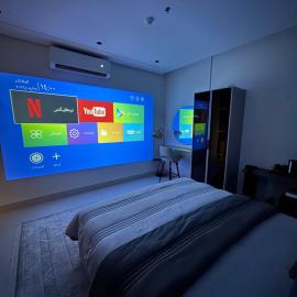 استوديو ماستر بعرض سينمائي بجوار مول الشبيلي دخو ذاتي خصوصيه عالية, Hotel in Khobar