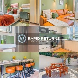 Modern Home in Reading Town Centre, Sleeps 12, FREE High Speed WiFi By Rapid Returns