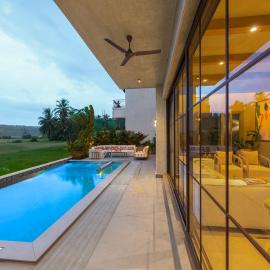 StayVista at Banyan Abode - Goa with BBQ & Infinity Pool