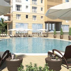 West One - Exclusive Private Pool Central Location: Cebelitarık şehrinde bir otel