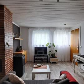 Kleine, gemütliche Wohnung mit Kamin