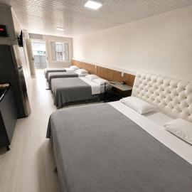 Loft Lux 3 Centro (Smart TV, Ar condicionado, Cozinha...)