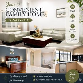 Spacious Family Retreat in Calamvale