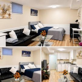 Cozy Private Studio Apartment, hotel em Ajax