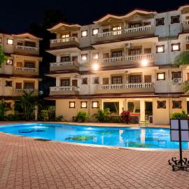 2bhk candolim beach apartment