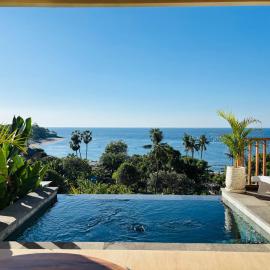 Villas Lipah beach ocean view、Ambatのホテル