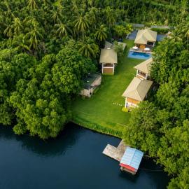 Ayuwaters Authentic Yoga and Full Board Ayurveda Retreat by the Bentota River