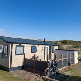 Chalet direct aan strand en zee