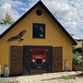 Gæstehus Rutsker gamle telefoncentral，位于海斯勒的酒店