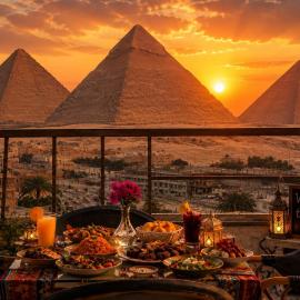Sunshine Pyramids& Grand Museum View