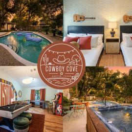 Cowboy Cove - Pool - Hot Tub, Hotel in Austin