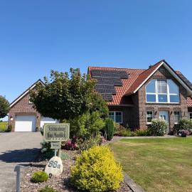 Ferienwohnung Haus Moorblick Garten mit Terrasse Netflix E-Kamin Thermomix