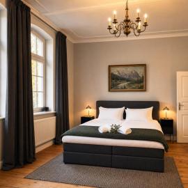 Fürstenhof Belle Etage Altstadt- Parkplatz im Innenhof