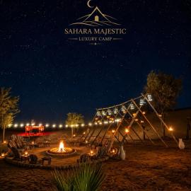 Sahara Majestic Luxury Camp, hotelli kohteessa Merzouga