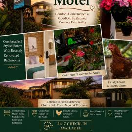 Kennedy Drive Boutique Motel & Nursery- Close To City Centre & Airport - 24 Hour Self Check-In, Hotel in Tweed Heads