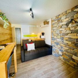 Studio, terrasse 3 pers Aussois