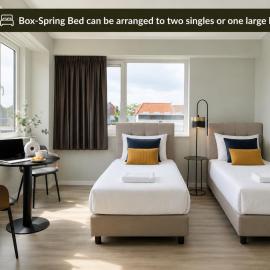 Modern private room in city center, great value