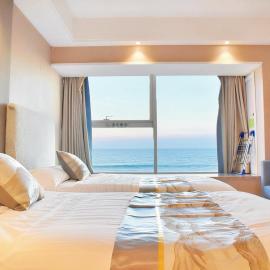 Donglin Guanhai Scenic Resort Apartment: Qingdao şehrinde bir otel