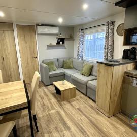 Les Dunes d'EZC - Mobil-home familial 6-8 personnes, 3 chambres confort premium dans un camping 4 étoiles