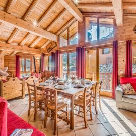 Chalet Gypaete - Chalet Traditionnel 90m2 - 5 chambres, 4 salles de bain, sauna MAE-5891