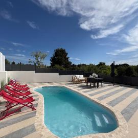 Maison Belle Vue Piscine Chauffee