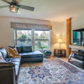 1 Mi to Dtwn Driggs! Secluded Escape w/ Yard