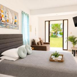 Beachfront Studio in Aguada