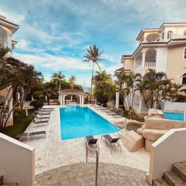 Ocean View 2BR Steps from Pool in Cofresi Beach, Pto Plata