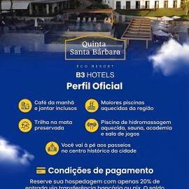 Resort Quinta Santa Bárbara OFICIAL, hotel Pirenópolisban