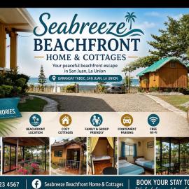 Seabreeze Beachfront Home and Cottages, מלון בסן חואן