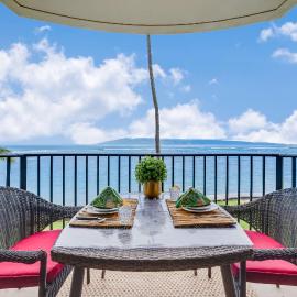 Remodeled BeachFront 1BD w Ocean Views - Kahana Reef 311