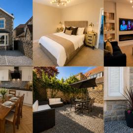 2 Bedroom House - Sleeps 5-6 - EV Charger, Hotel in Weston-super-Mare