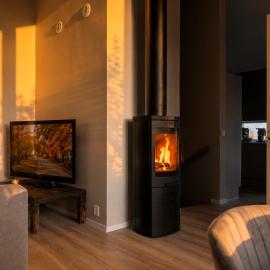 New Villa Fishing Sunset Terrace Fireplace Hiking，Askøy的飯店