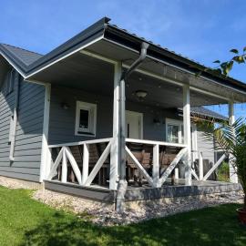 Viesnīca Cozy holiday house with sauna and entertainment pilsētā Puskelniai