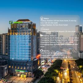 Holiday Inn Express Chongqing Guanyinqiao by IHG, хотел в Чунцин