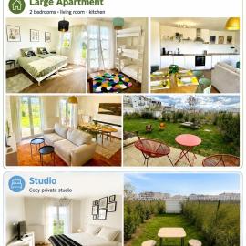 Appartements avec jardin près de Disneyland: Serris'te bir otel