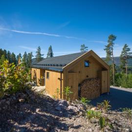 Furuheim Lodge Lille cozy wooden house with fantastic views