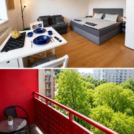 The white Nest Apartment AC & Balcony